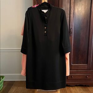 Black mid Sleeve Dress by Gretchen Scott